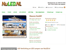 Tablet Screenshot of ledverlichtingled.nl